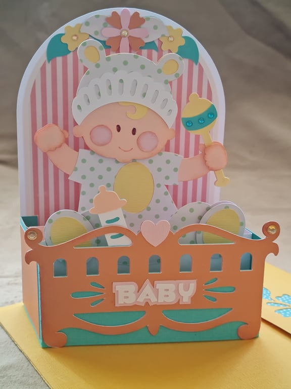 New Baby Box Card