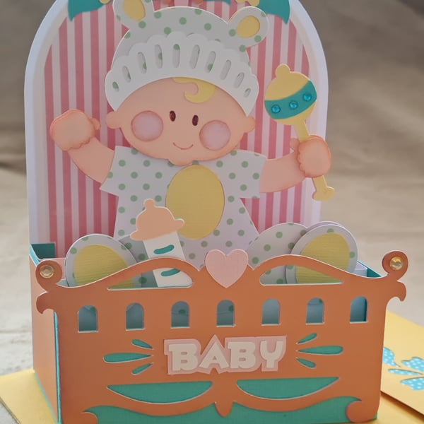 New Baby Box Card