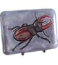Stag Beetle Ceramic Dish - Hand Sculpted  - Image 1