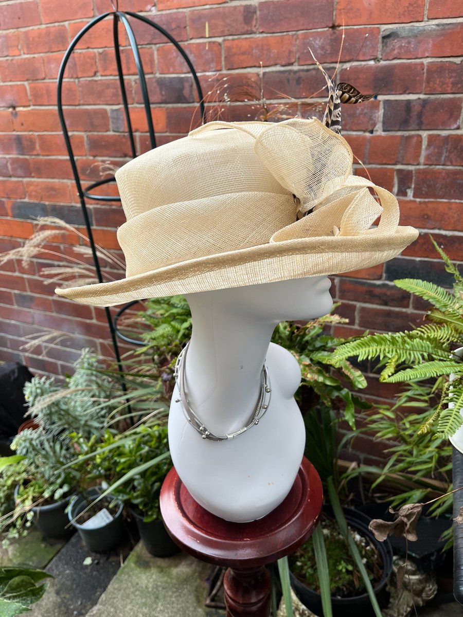 Beautiful Handmade hat, Hat for the Races, Hats for Ascot, Special Occasion Hats