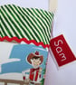 Christmas Stocking - Southwest Santa, can be personalised - Image 8
