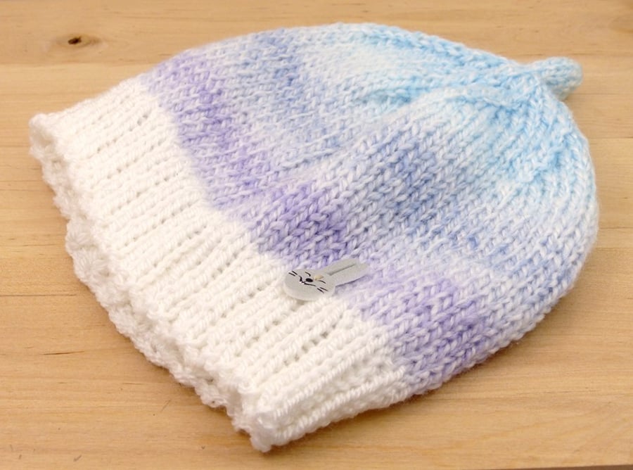 Hand Knitted Beanie Hat