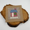 New home appliqué card