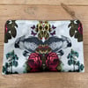 Velvet cockatiel zip pouch