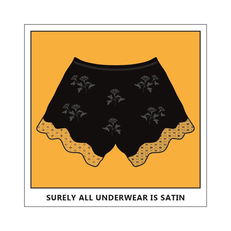 Satin Postcard