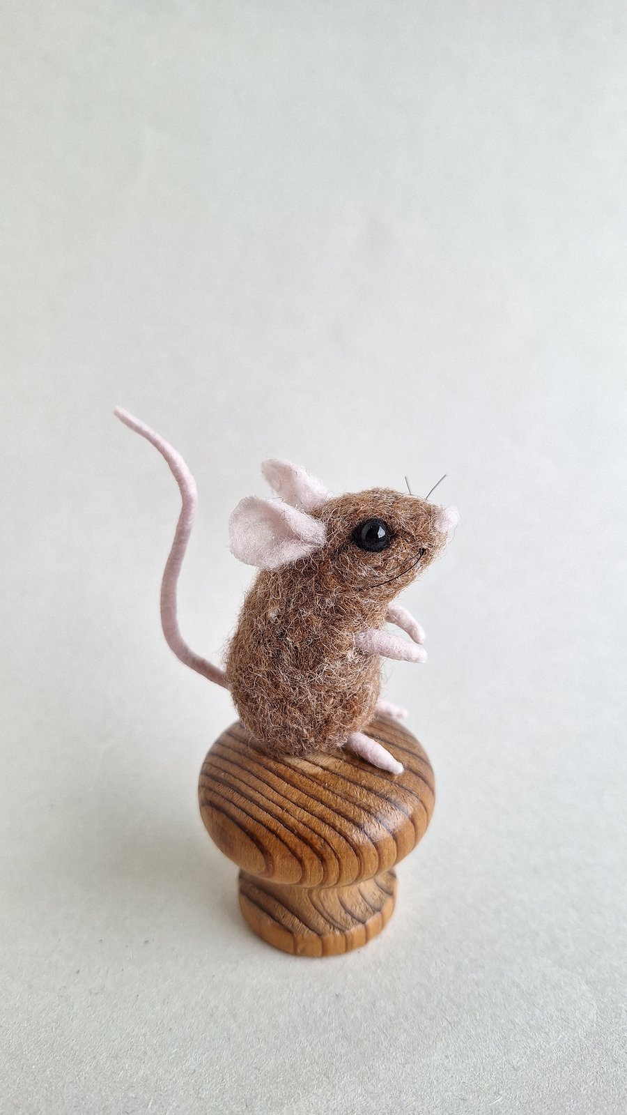 Felted Door Mouse