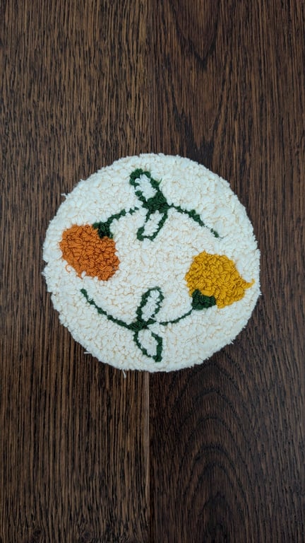 Cute Flower Coaster