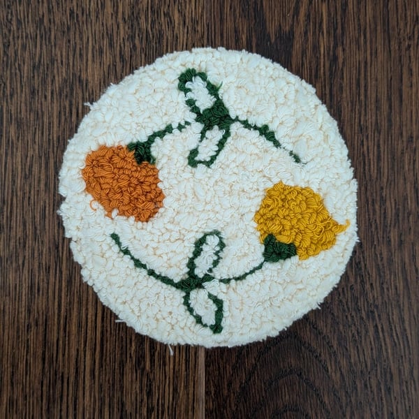 Cute Flower Coaster