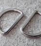 40mm D ring. Italian made x 2 pieces - Image 1
