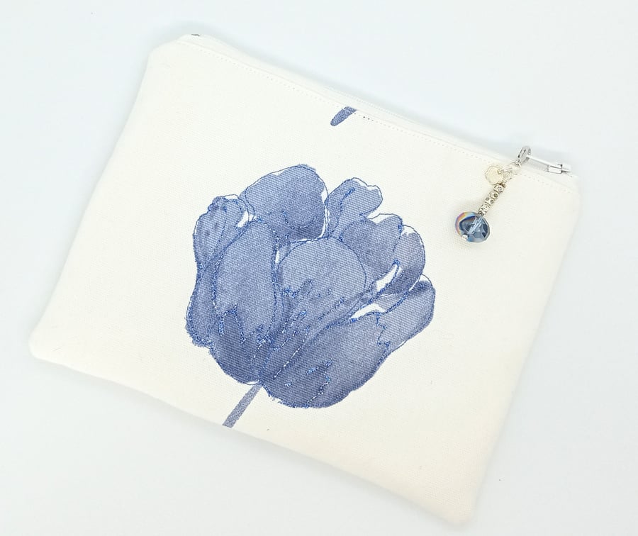 Blue Tulip cosmetic make up bag 56F
