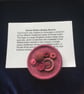 Dorset Button Medley Brooch, Mauve - Image 1