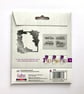 5 piece Stamp and Metal cutting Die set, Bloom Where You Are Planted - Image 2