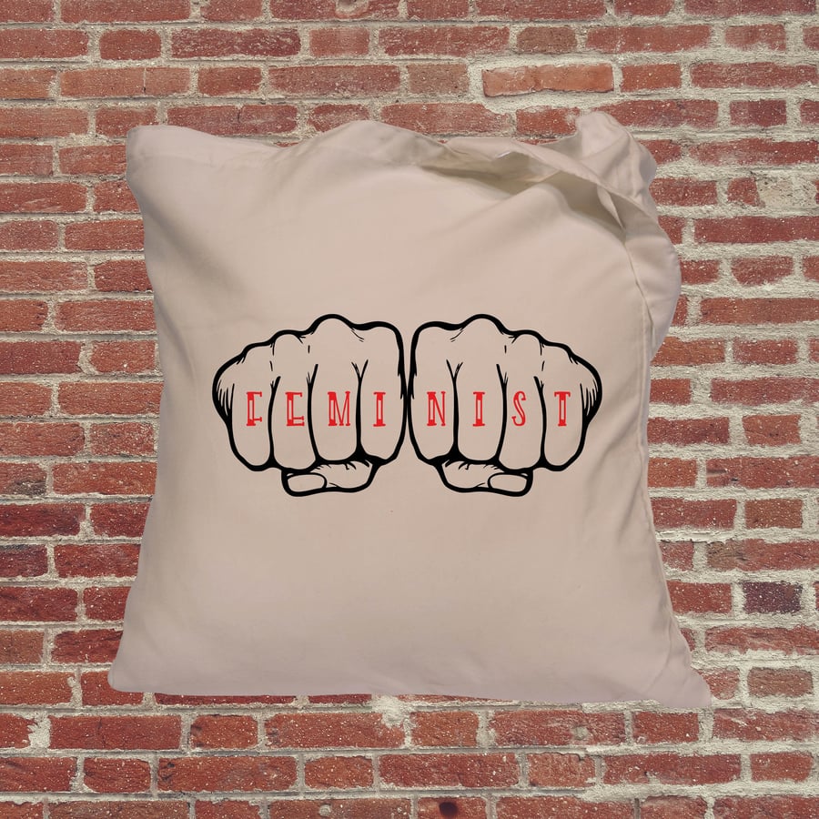 Book lovers tote bag, knuckle tattoo, tote bag, Funny tote bag, slogan tote gift