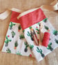 Garden apron gift set: cacti