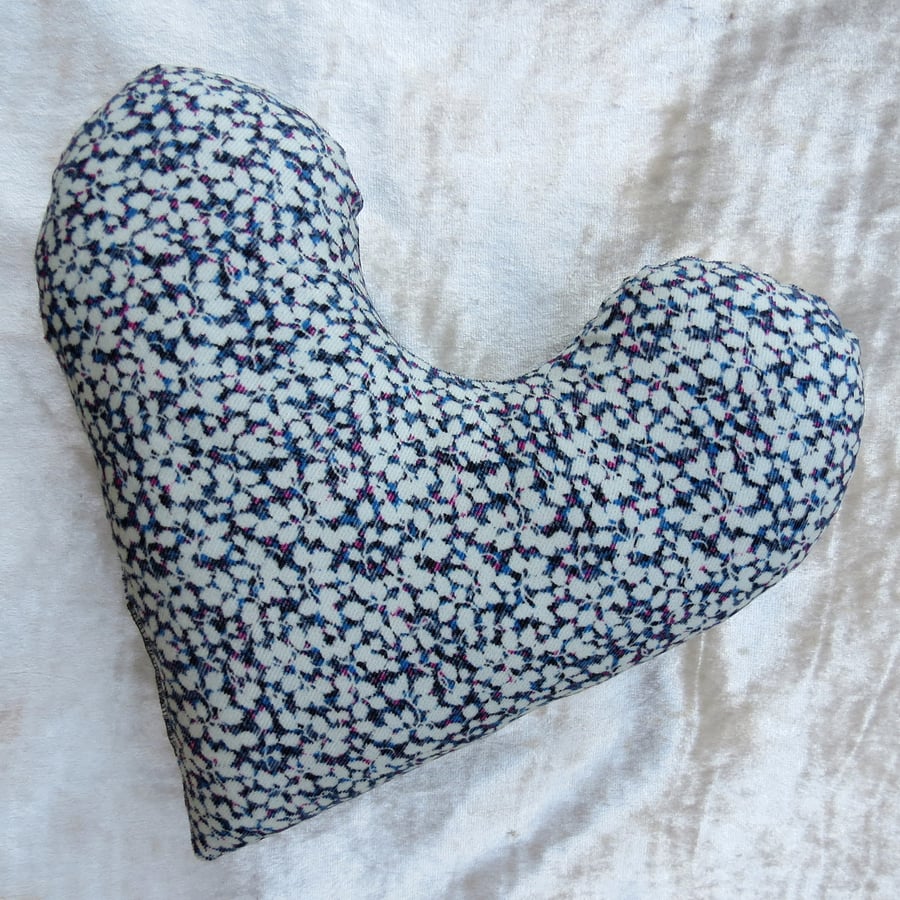 Cardiac pillow.  Chest surgery pillow.  Made from Liberty Corduroy.  Mastectomy.