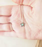Silver Star Pendant with February Birthstone Amethyst - Image 3