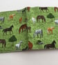 HORSE RINGBINDER COVER, Horse Stationery Set, Equestrian Folder, File Sleeve, Ri - Image 6