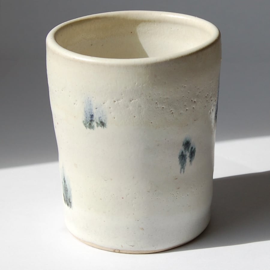 Modern ceramic planter