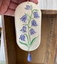 Large bluebell pottery hanging decoration - Image 5