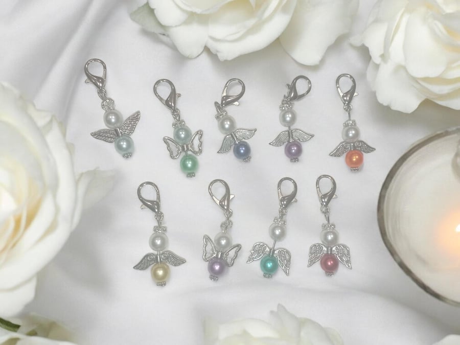 Guardian angel charm