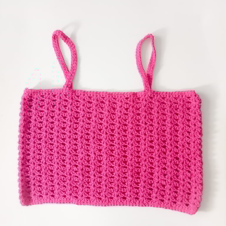 CROCHET PATTERN PDF Hot Pink Camisole