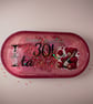 Handmade Personalised Resin Trinket Tray – Custom Name & Age Gift