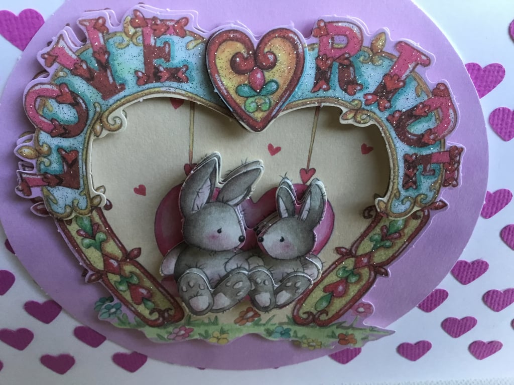 congratulations card. Engagement card. Congratulations card. Ref 022