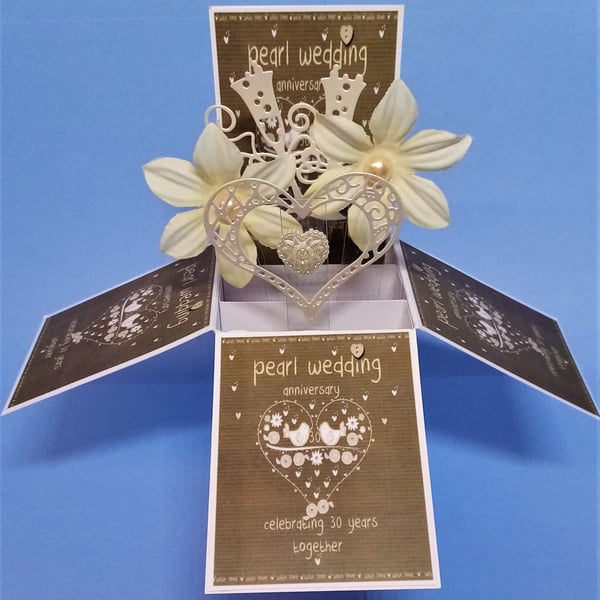 Pearl 30th Anniversary Card