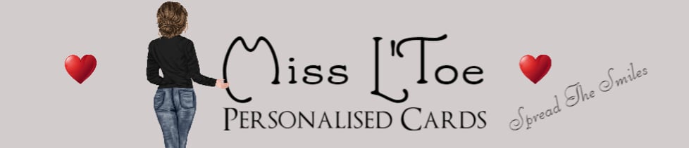Miss L Toe Cards