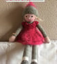 knitted doll - Clarice Grey - Image 3