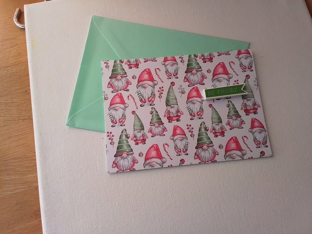Christmas gift tag or money holder. Ref 554