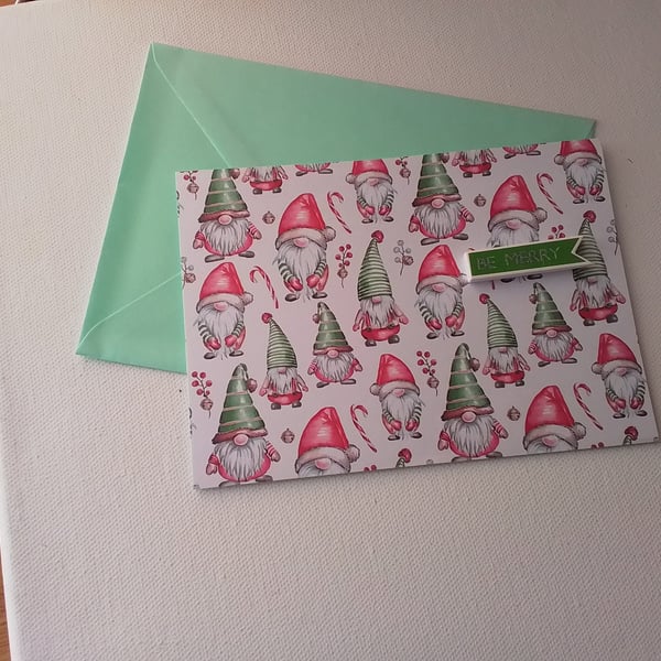 Christmas gift tag or money holder. Ref 554