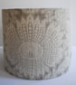 Handmade Drum Lampshade in Lewis & Wood Paysanne Fabric - Image 2