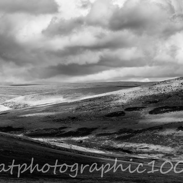 Photographic Print, Limited Edition Signed Print, Great Mis Tor, Dartmoor, Devon