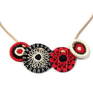 Textile Necklace