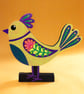 Folk Bird Sculpture