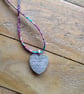 Liberty fabric cord felt lace pendant - Image 3