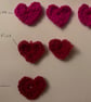  cute crochet hearts