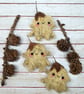 Tiny Autumn Friend With Beech Pod Hat - Image 8