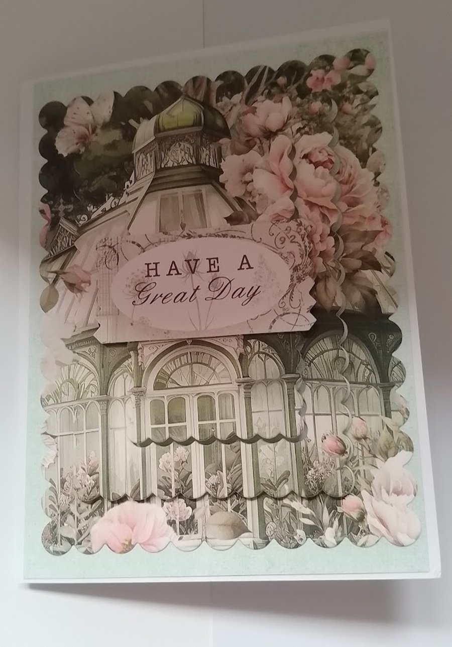 Handmade Have a Great day card