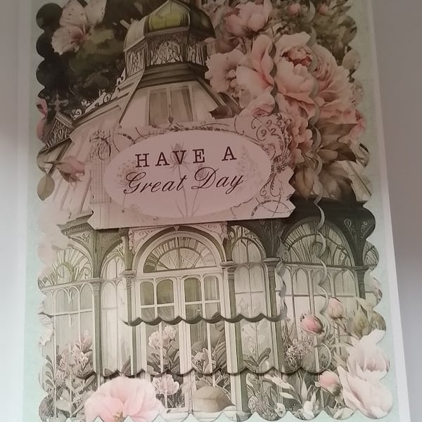 Handmade Have a Great day card