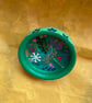 Up cycled hand painted wooden bowl - Image 5