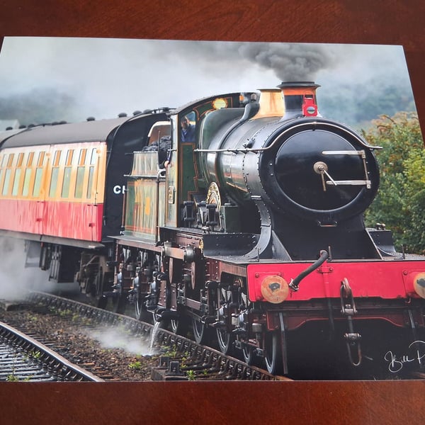 TRAIN PHOTO 10 X 8