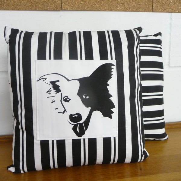 Border Collie Cushion