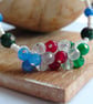 Treasure Meadow - Frosted Gem Tone Cluster Necklace - Image 5