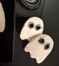 Love Tokens: Cold Porcelain Sheet Ghost Brooch - Image 3
