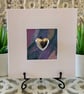 Silver Heart Bespoke Occasion Card. - Image 1