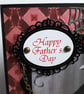 Gothic Raven Father's Day Card - Image 2