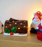 Hand-Painted Santa Tea Light Holder - Ceramic Christmas Candle Holder - Image 7