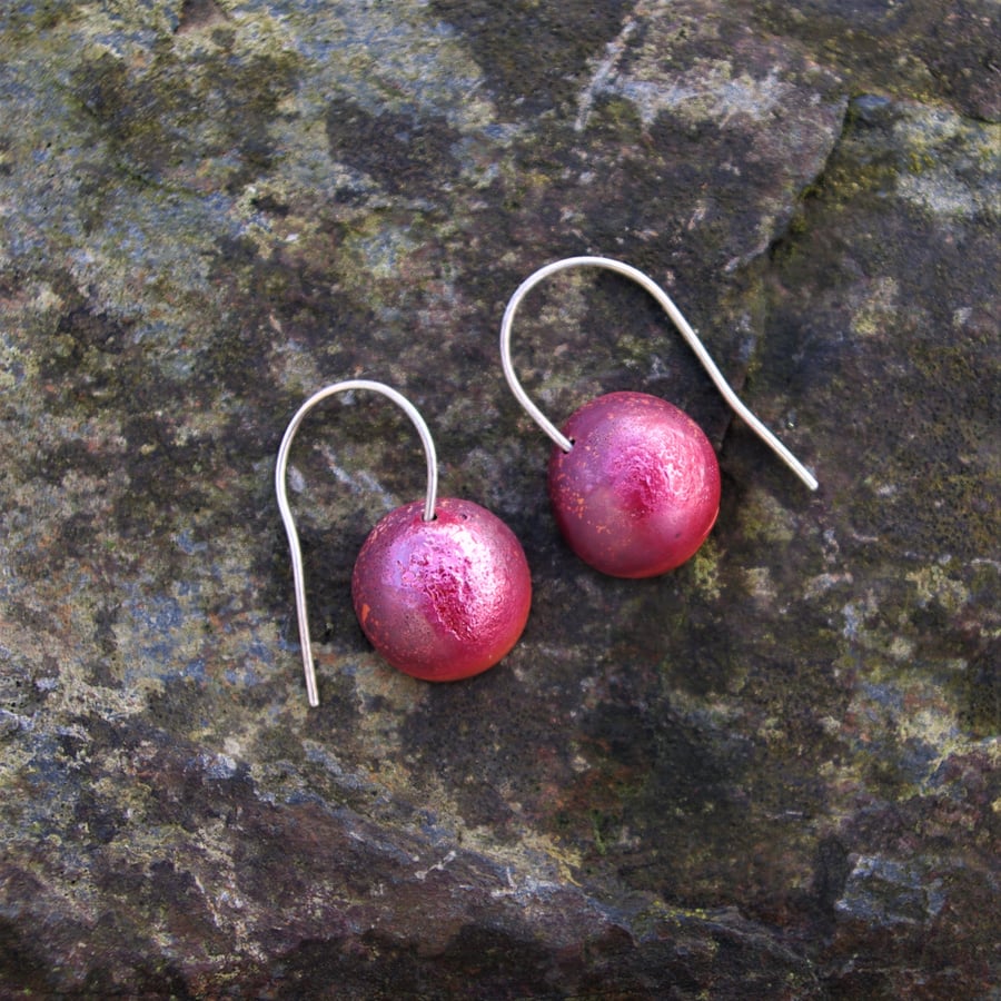 Red  Berry Earrings